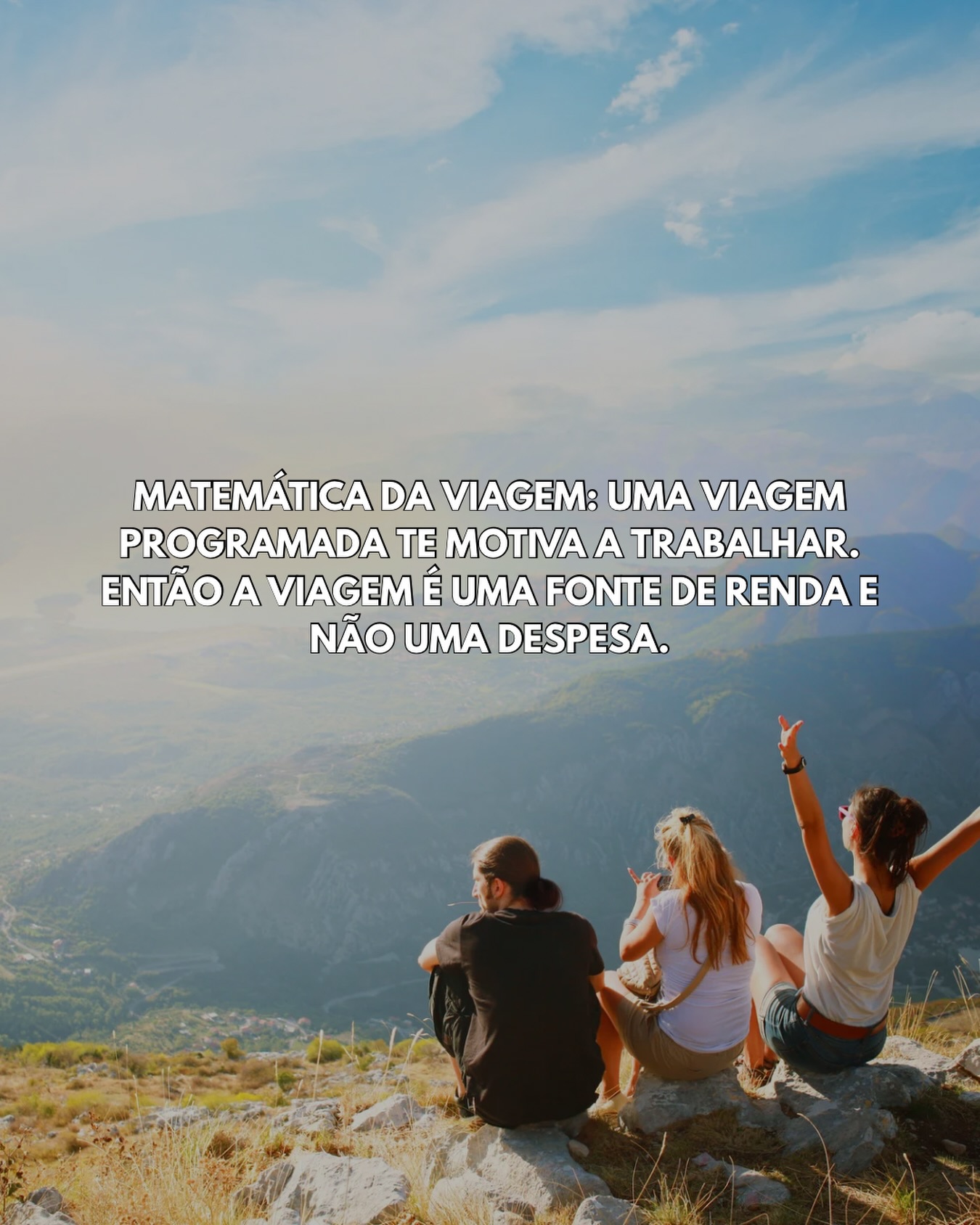 Matemática da viagem 🧮✈️
quando você planeja, a viagem deixa de ser gasto e vira motivação pra conquistar mais 💙

sonhar, organizar e partir — esse é o cálculo perfeito 🌴
qual destino entra na sua conta esse ano? ✨