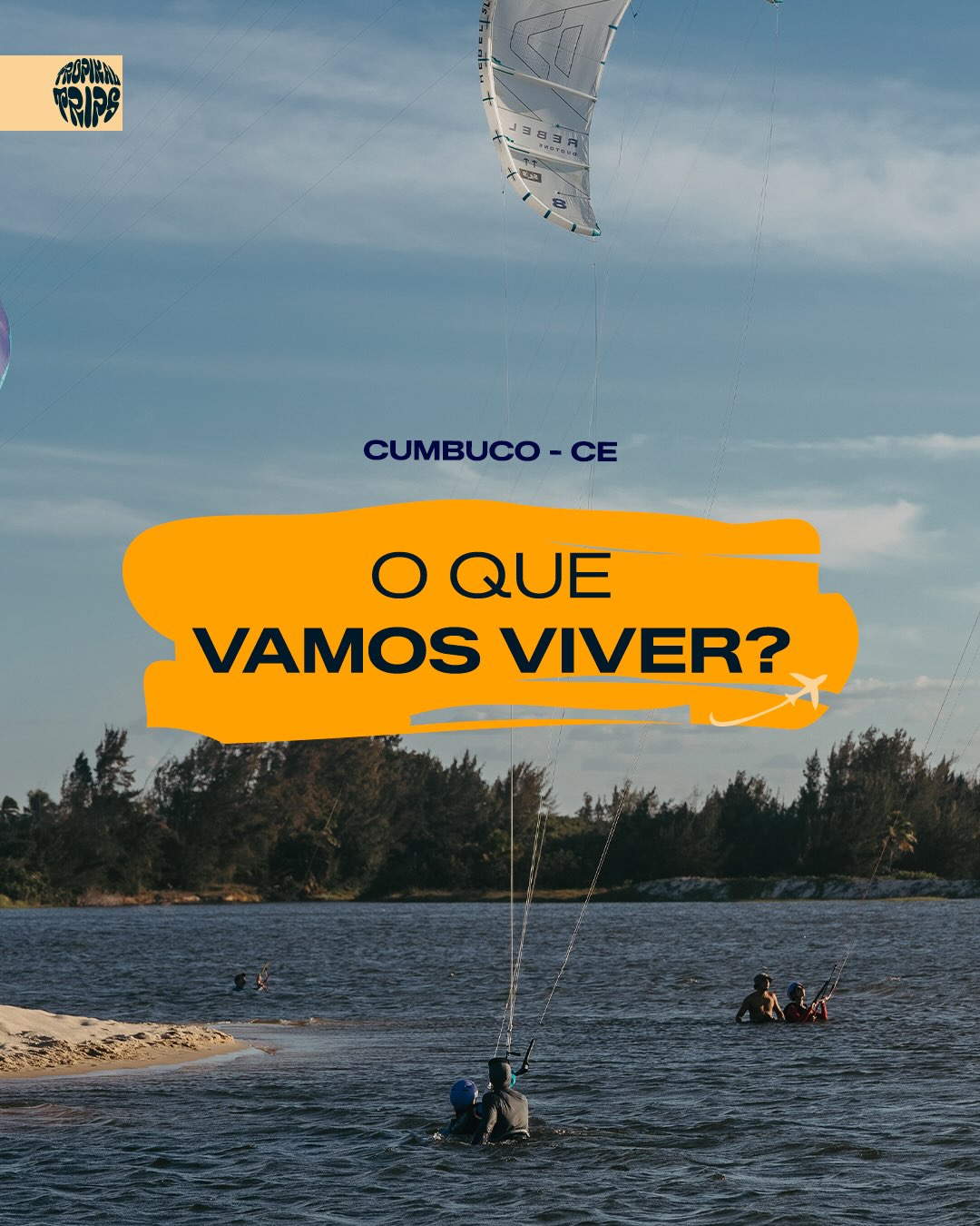 Cumbuco está cada vez mais perto e a nossa casa também está ficando cada vez mais cheia. 🌊🏄

Se você quer viver essa experiência com a gente, não deixa para a última hora!

Para receber todas as informações e fechar o seu pacote, é só chamar a gente pelo link da bio. 🤙