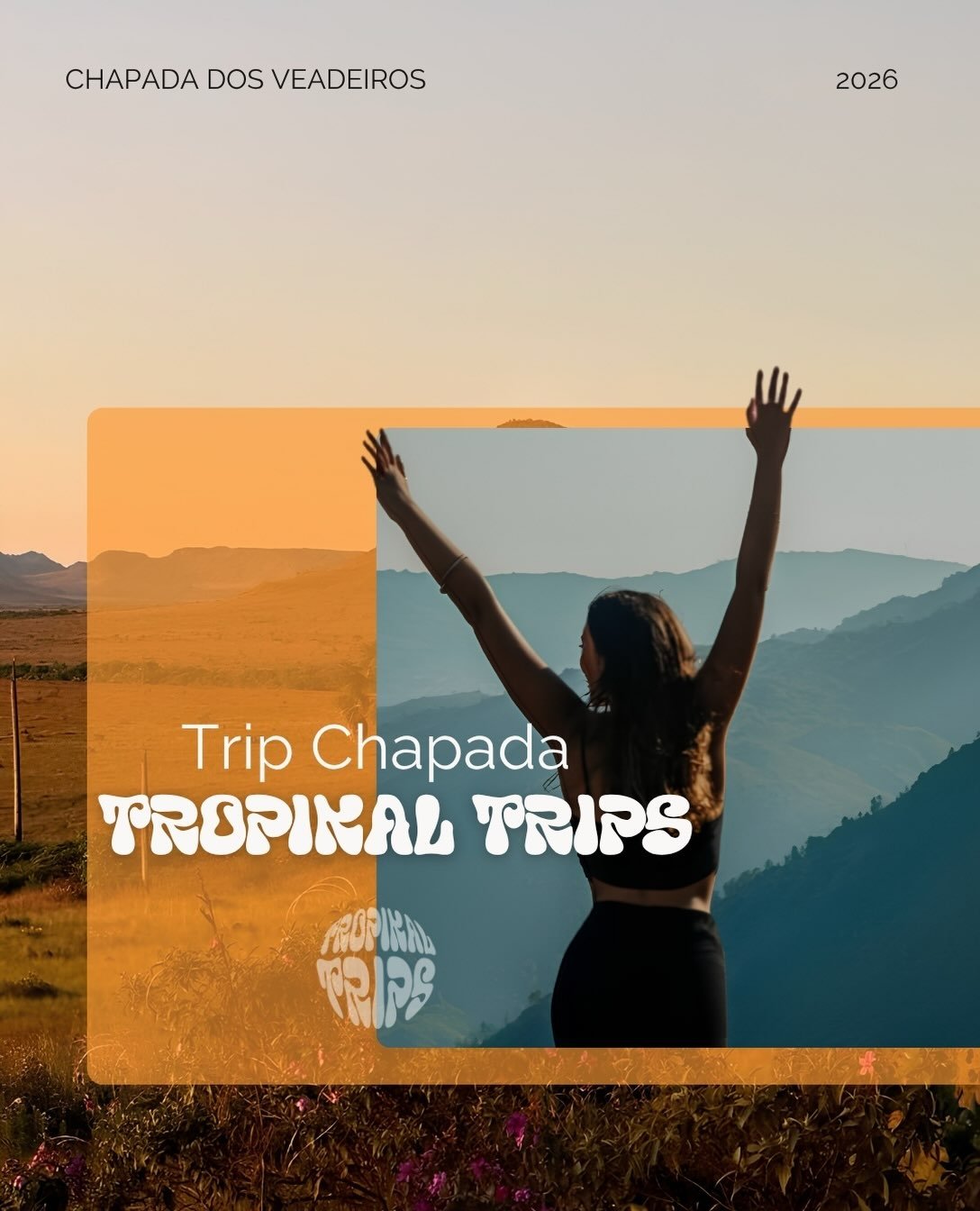 📍 CHAPADA DOS VEADEIROS te espera 

Imagina 5 dias vivendo isso: cachoeiras de água cristalina, rapel guiado com adrenalina, show ao vivo debaixo do céu da Chapada e uma galera que chega sem se conhecer e volta com histórias pra contar a vida toda.

Isso é a Trip Chapada da Tropikal Trips. 🌄

✅ Cachoeira do Segredo, Couros e Vale da Lua
✅ Rapel guiado na Fazenda Barra
✅ Casa exclusiva, com charme rústico e clima acolhedor
✅ Café da manhã + welcome drinks
✅ Transporte em comboio (ida e volta)
✅ Tour da cachaça + descontos em festas
✅ Show ao vivo + pôr do sol no Mirante São Jorge
📅 08 a 12 de outubro

💰 R$2.600 no pix ou 10x de R$299 (por tempo limitado)

Vagas limitadas — grupo pequeno pra experiência ficar do jeito que tem que ser.

👉 Chama a gente no WhatsApp e garante sua vaga antes que esgote.